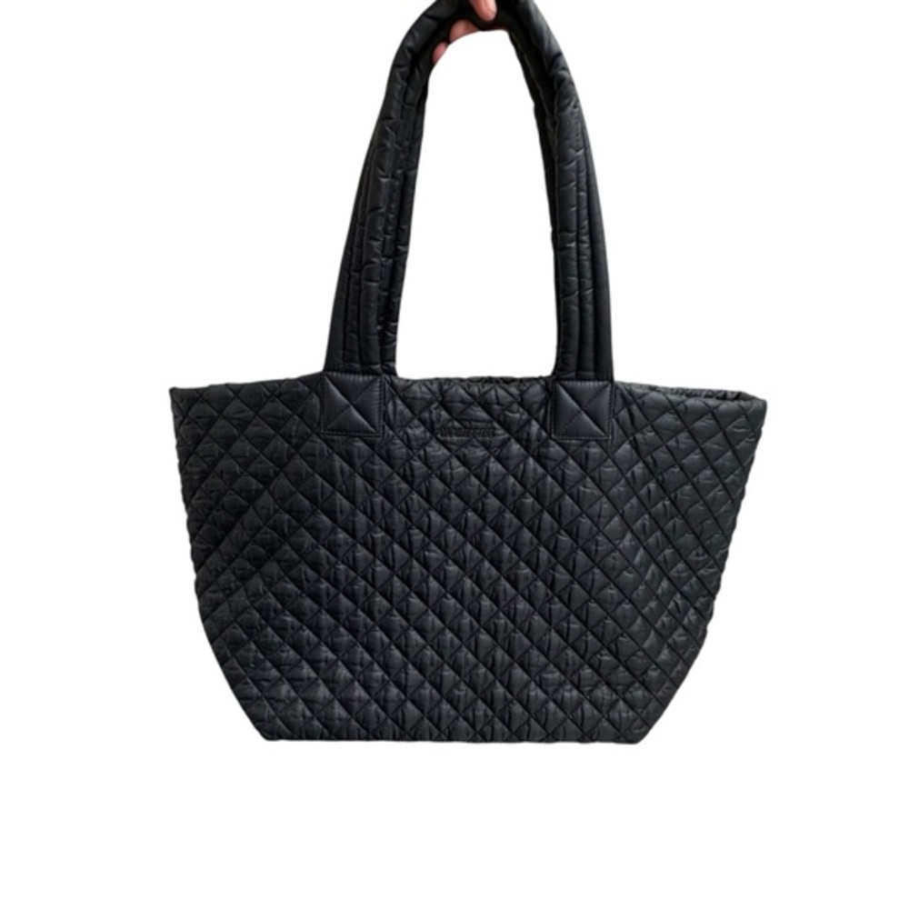 MZ Wallace Quilted Black or blue oversize xxl Tote Bag
